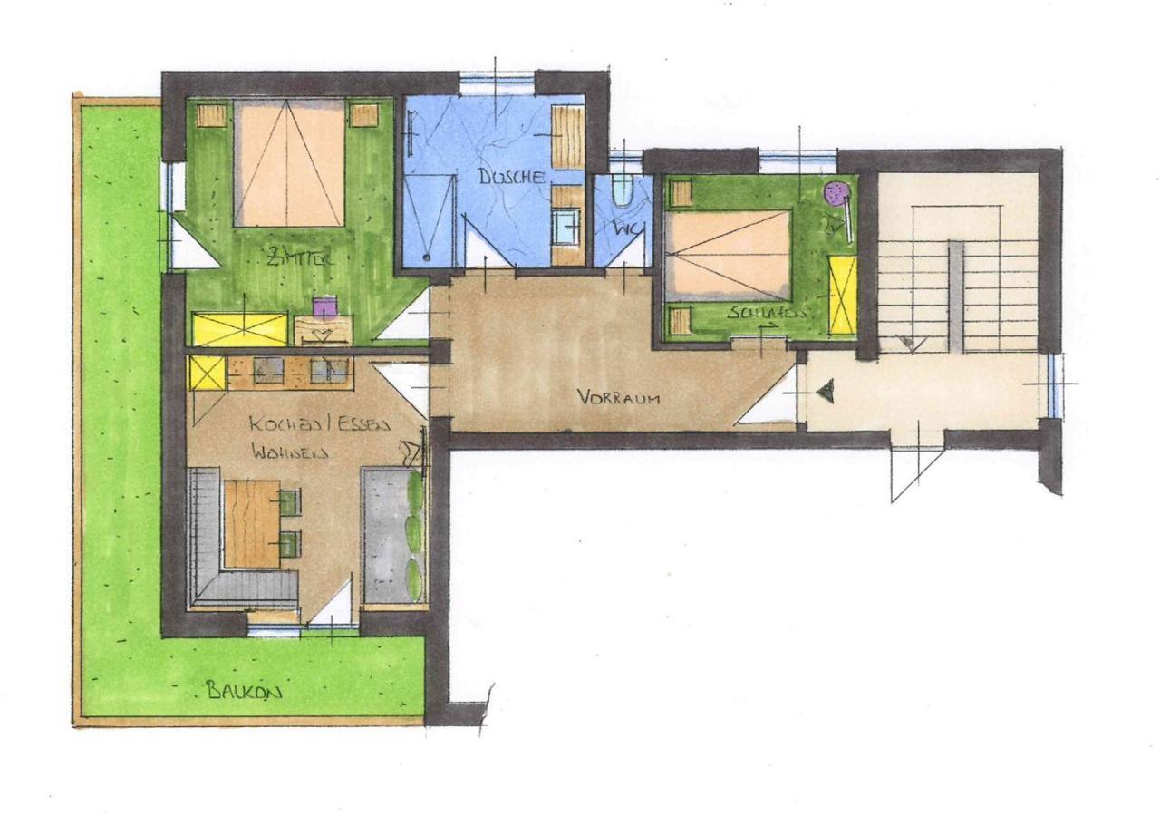 Haus Alpenglühn Pensión Sautens